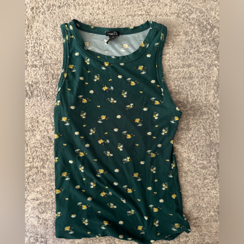 Rue 21 Floral Tank Top